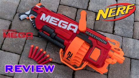 nerf mega mastodon|[REVIEW] Nerf Mega Mastodon Unboxing, Review, & Firing Test.